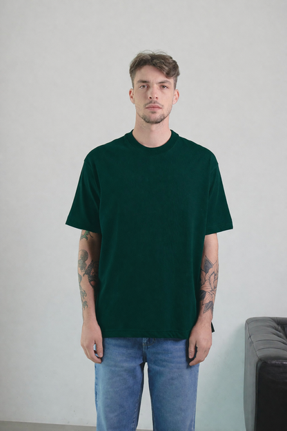 Three Pack De Camisetas Con Verde