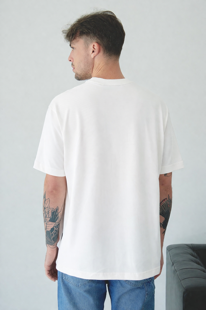 Camiseta Básica Marfil